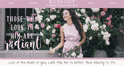 Desktop Screenshot of be-radiant.com